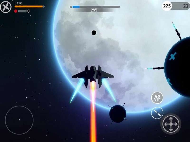 Galactic Glider Gameplay Screenshot